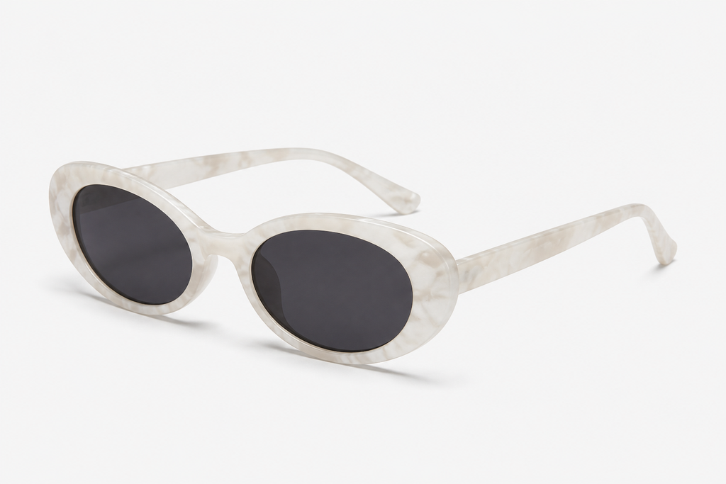 Retro Oval Sunglasses