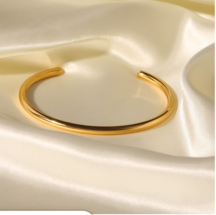 18K Gold-Plated Titanium Steel Bracelet