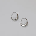 14K Gold-Plated Water Drop Hoop Earrings