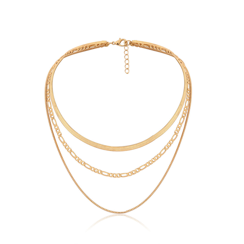Snake Bone Chain Necklace